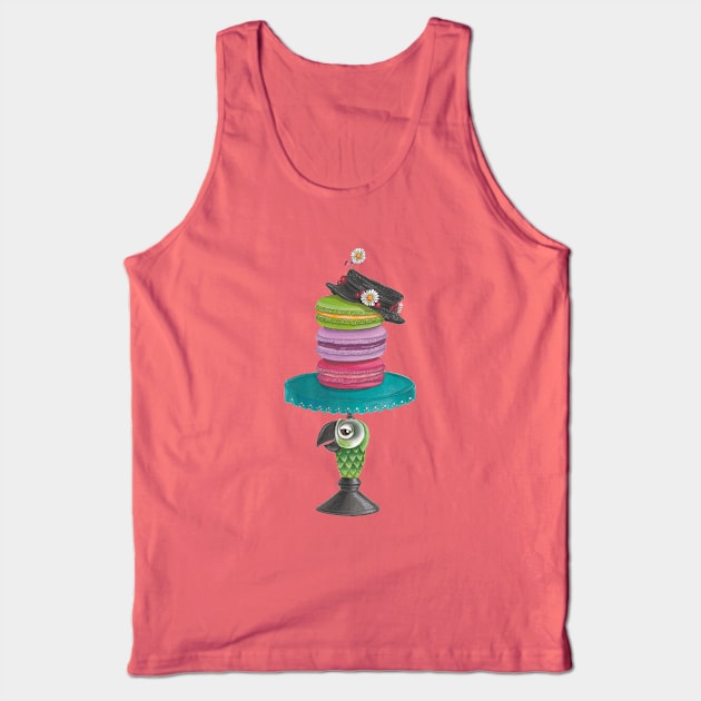 Macaron Poppins Tank Top by GeekFusion